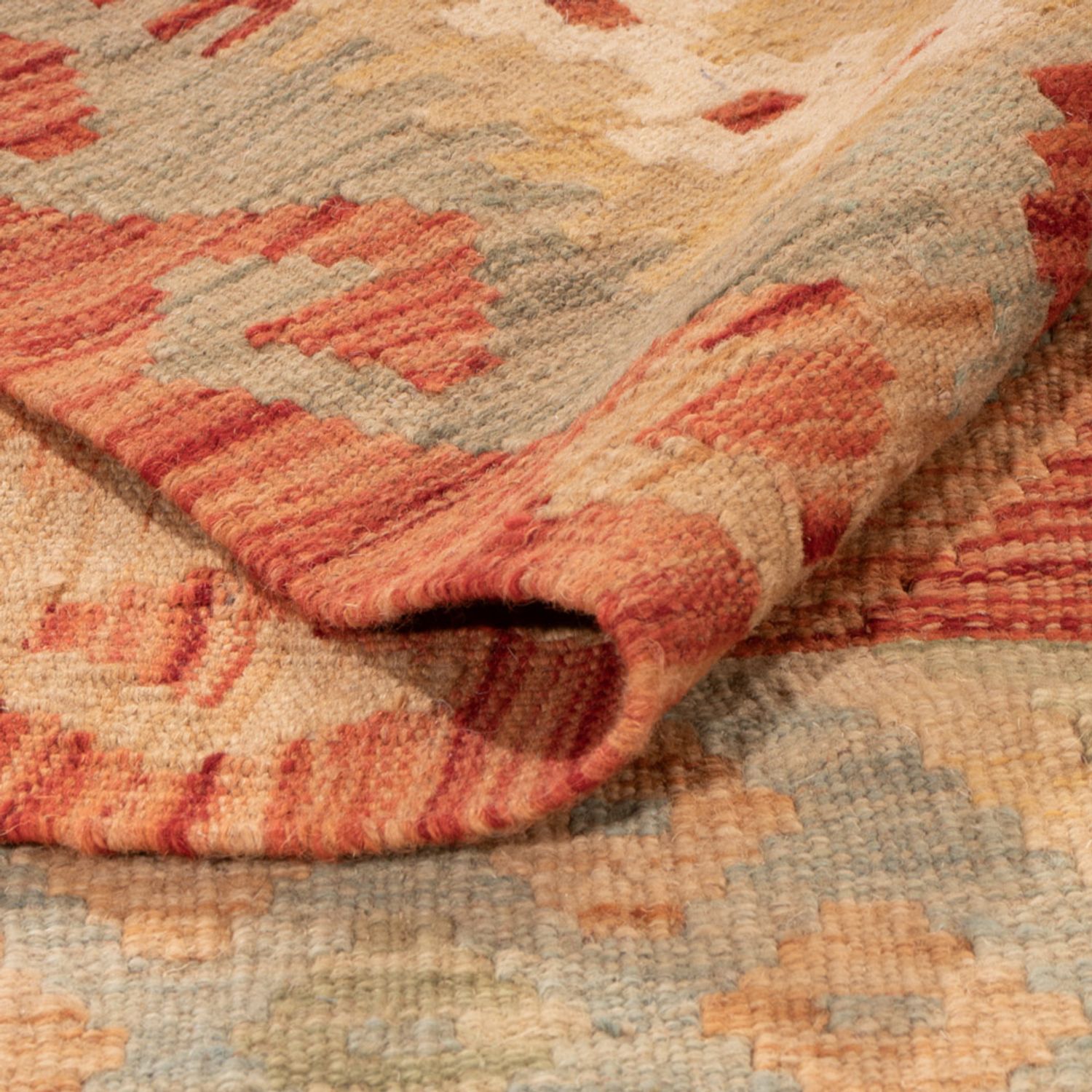 Kelim Rug - Splash - 306 x 203 cm - multicolored