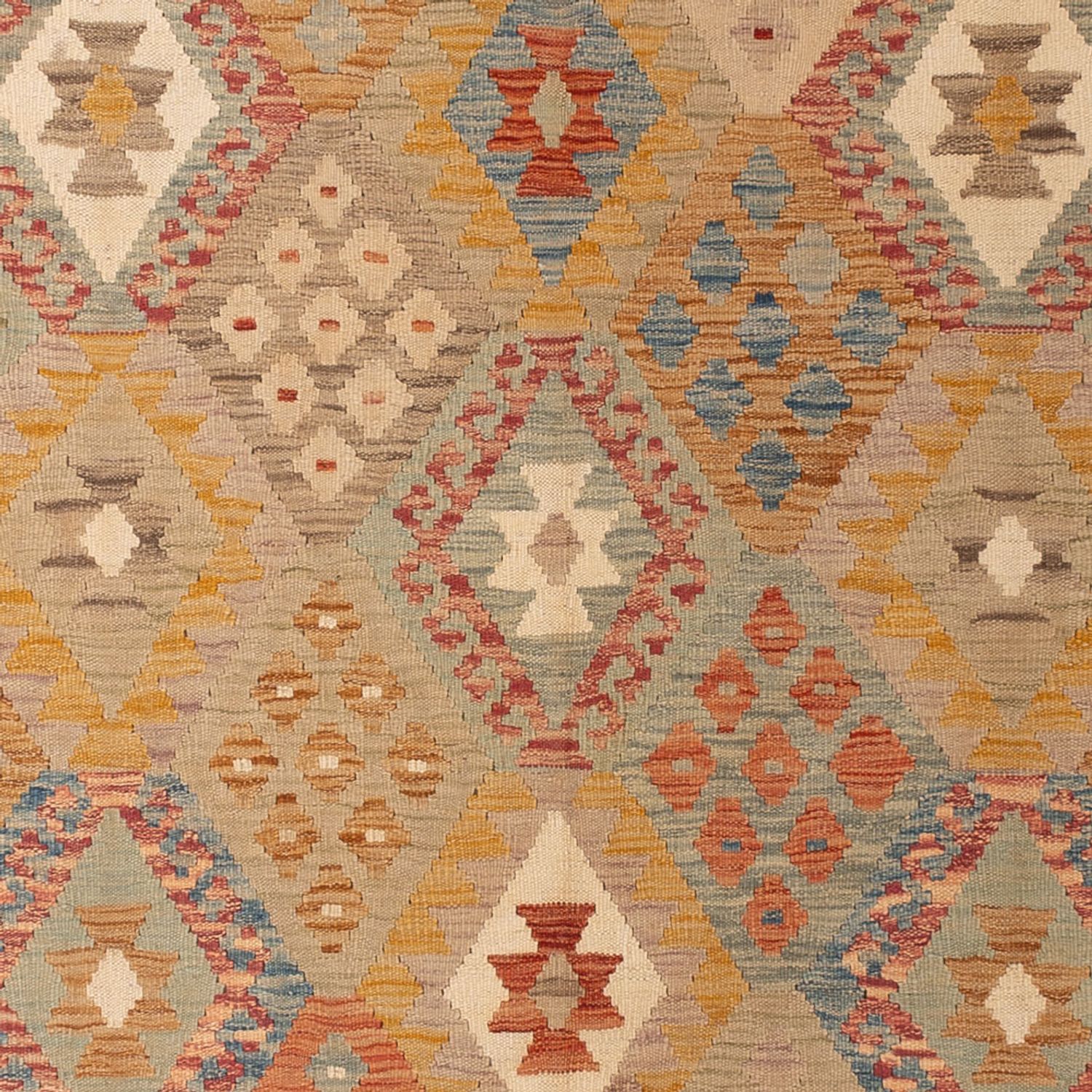 Kelim Rug - Splash - 301 x 199 cm - multicolored