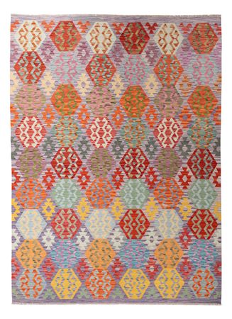 Kelim Rug - Splash - 290 x 214 cm - multicolored
