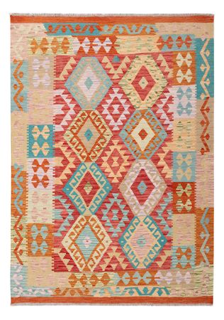 Kelim Rug - Splash - 186 x 132 cm - multicolored