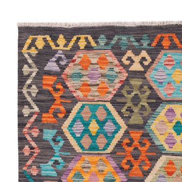 Kelim Rug - Splash - 180 x 127 cm - multicolored
