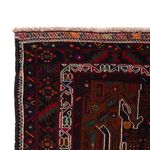Runner Belutsch Rug - 222 x 103 cm - dark red