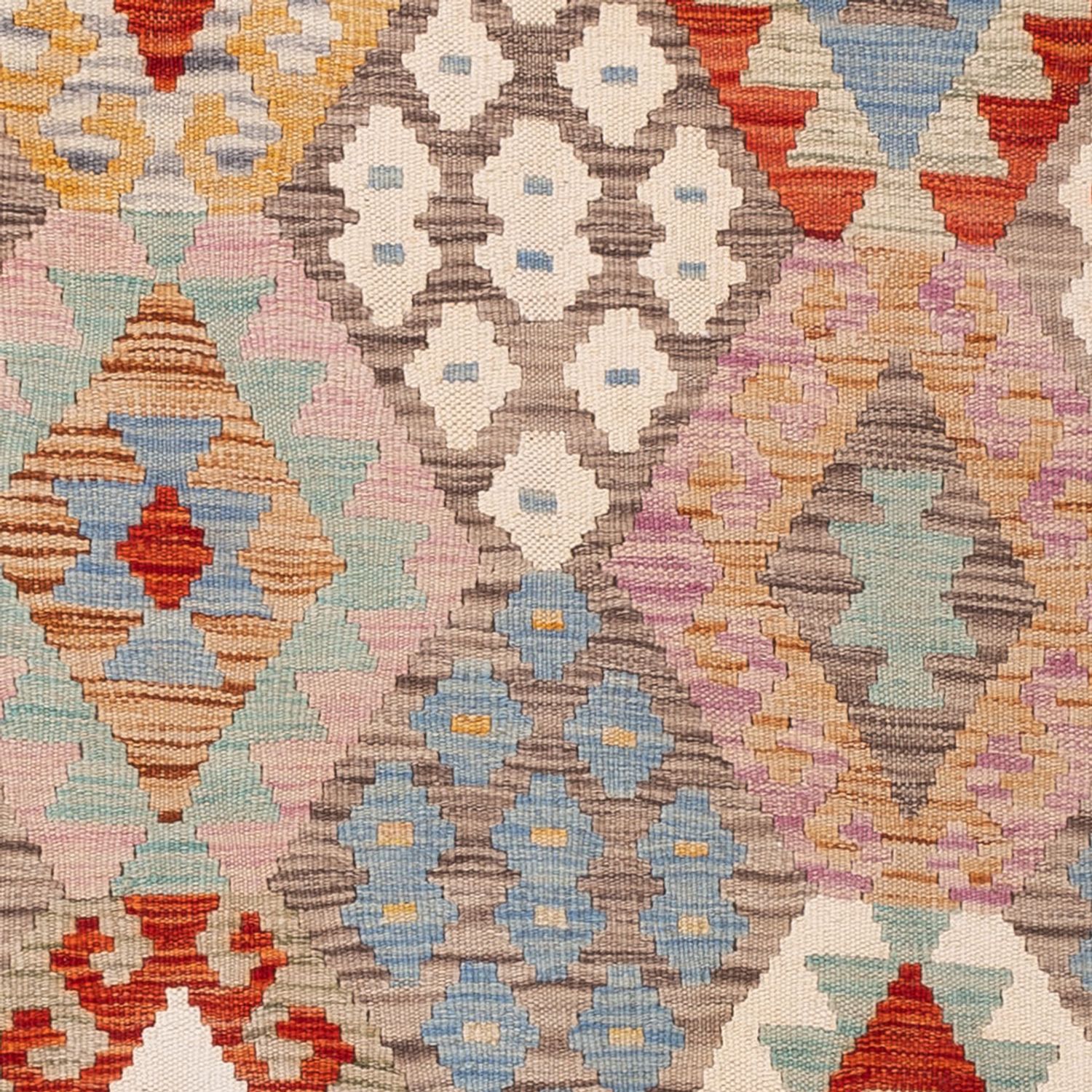 Kelim Rug - Splash - 176 x 118 cm - multicolored