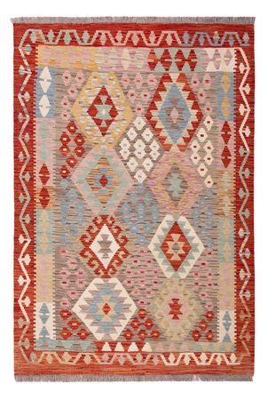 Kelim Rug - Splash - 176 x 118 cm - multicolored