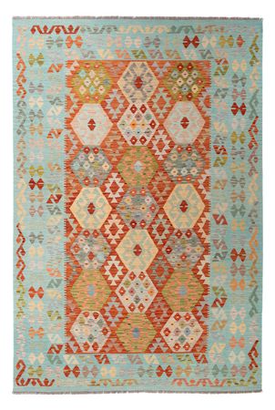 Kelim Rug - Splash - 305 x 195 cm - multicolored