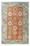 Kelim Rug - Splash - 305 x 195 cm - multicolored