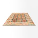 Kelim Rug - Splash - 294 x 206 cm - multicolored