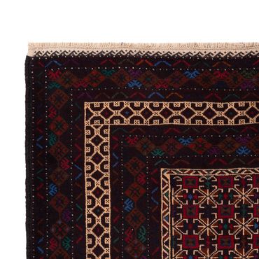 Runner Belutsch Rug - 200 x 114 cm - dark red