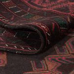 Runner Belutsch Rug - 227 x 129 cm - dark red