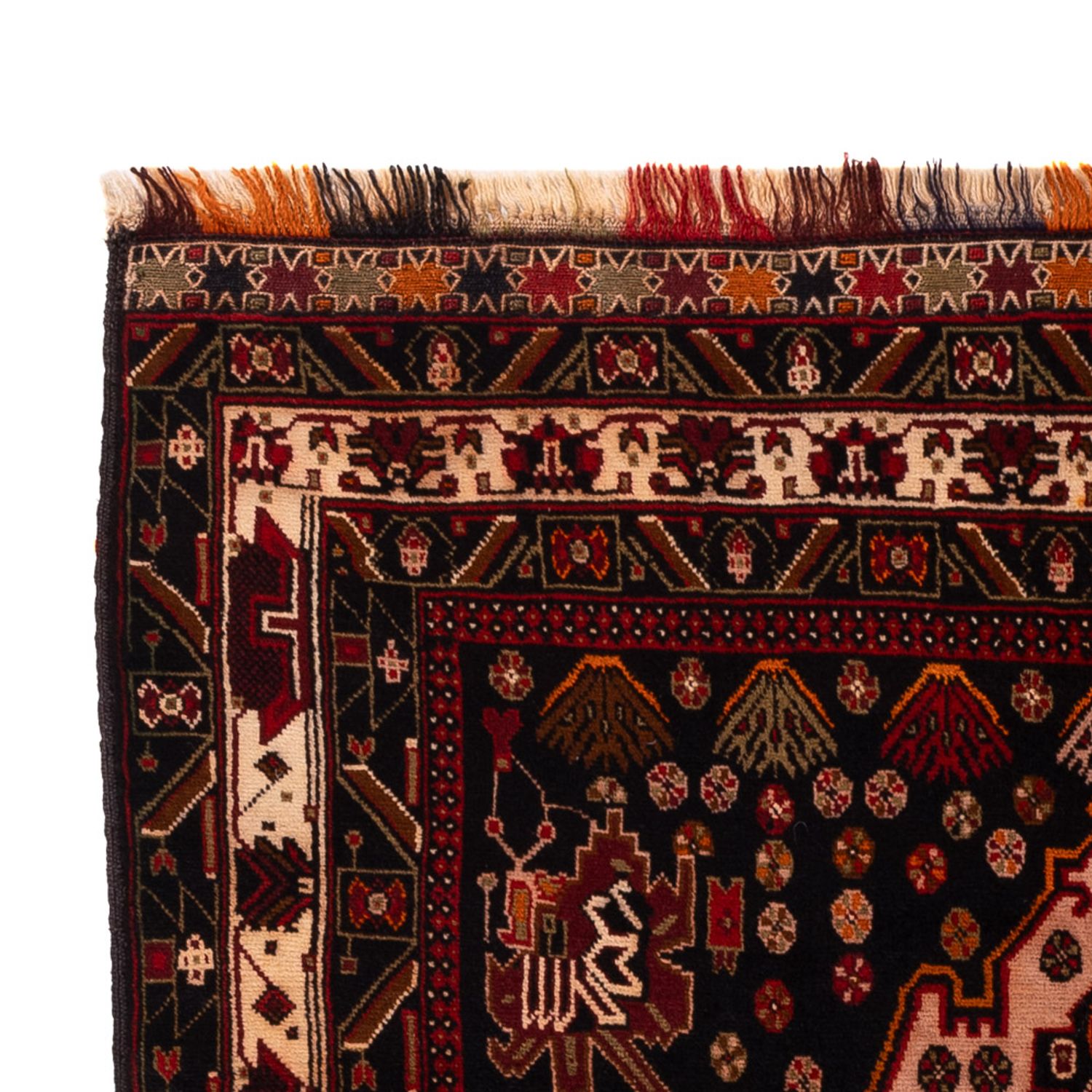Runner Belutsch Rug - 193 x 110 cm - light red