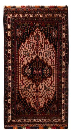 Runner Belutsch Rug - 193 x 110 cm - light red