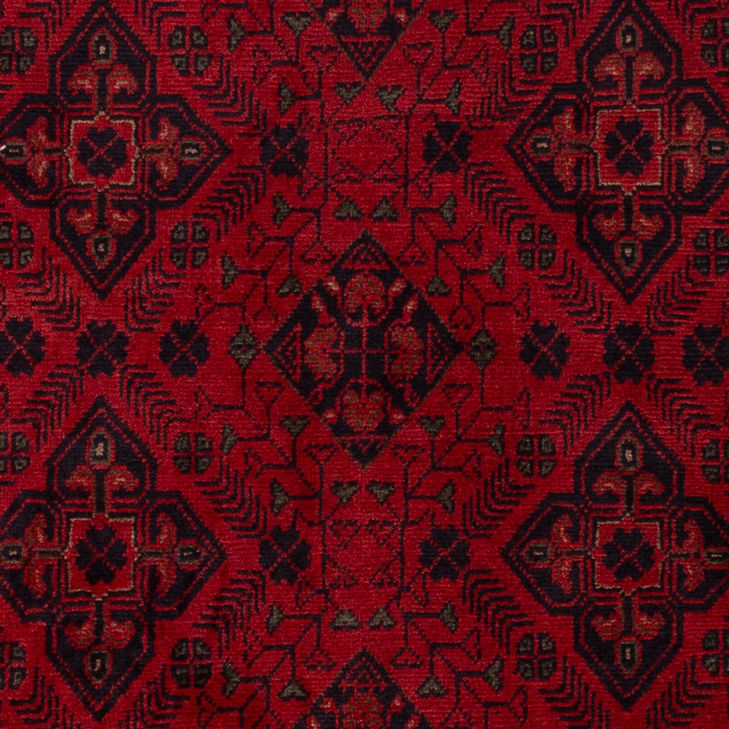 Afghan Rug - Kunduz - 196 x 124 cm - red