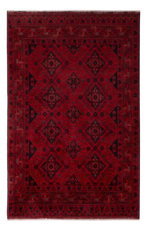 Afghan Rug - Kunduz - 196 x 124 cm - red