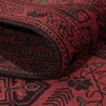 Afghan Rug - Kunduz - 196 x 124 cm - red
