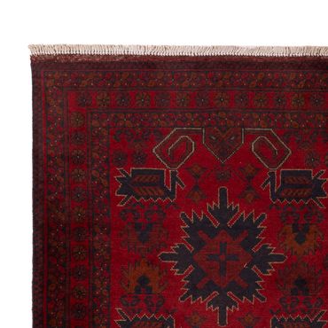 Afghan Rug - Kunduz - 197 x 125 cm - red