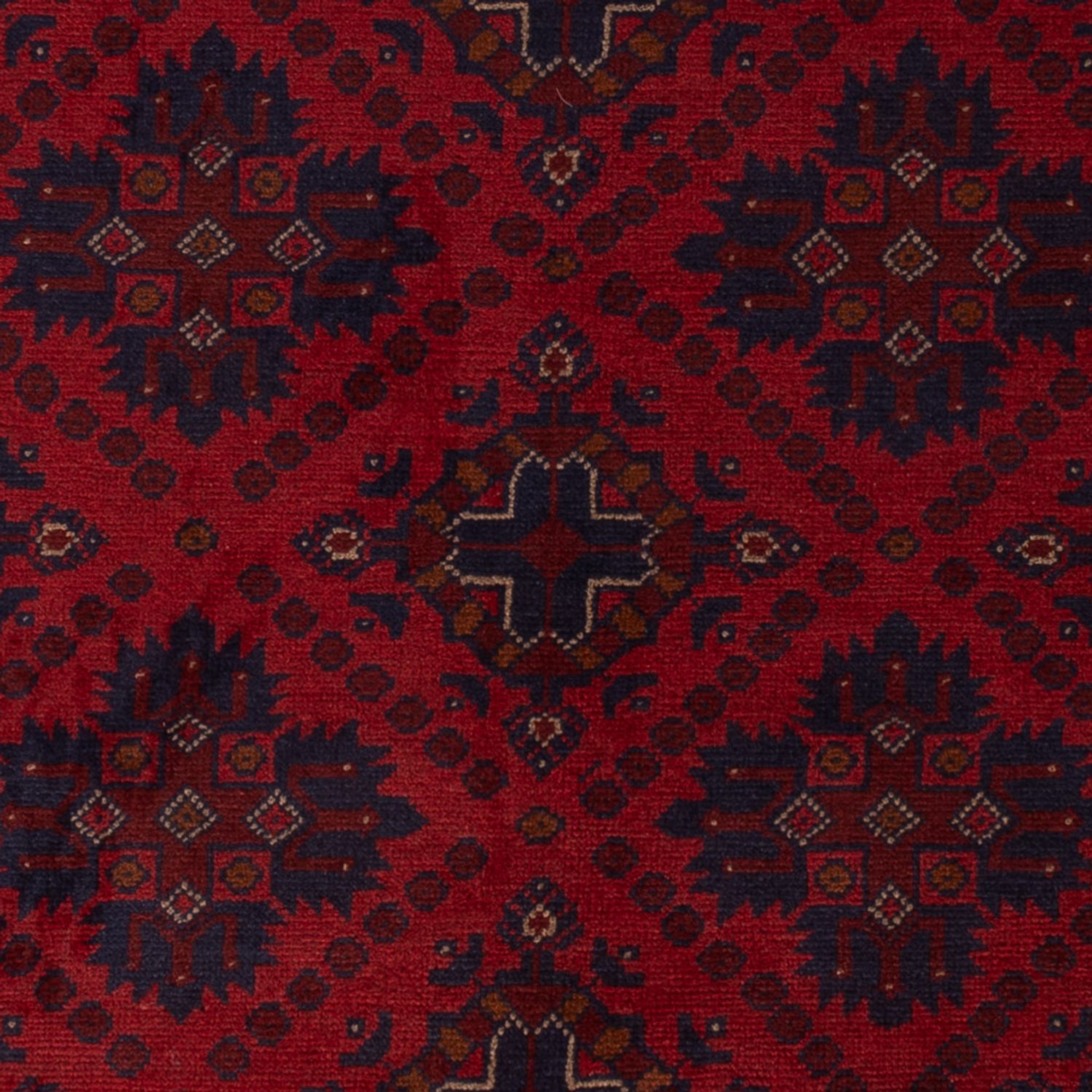 Afghan Rug - Kunduz - 200 x 122 cm - red