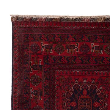 Afghan Rug - Kunduz - 202 x 127 cm - red