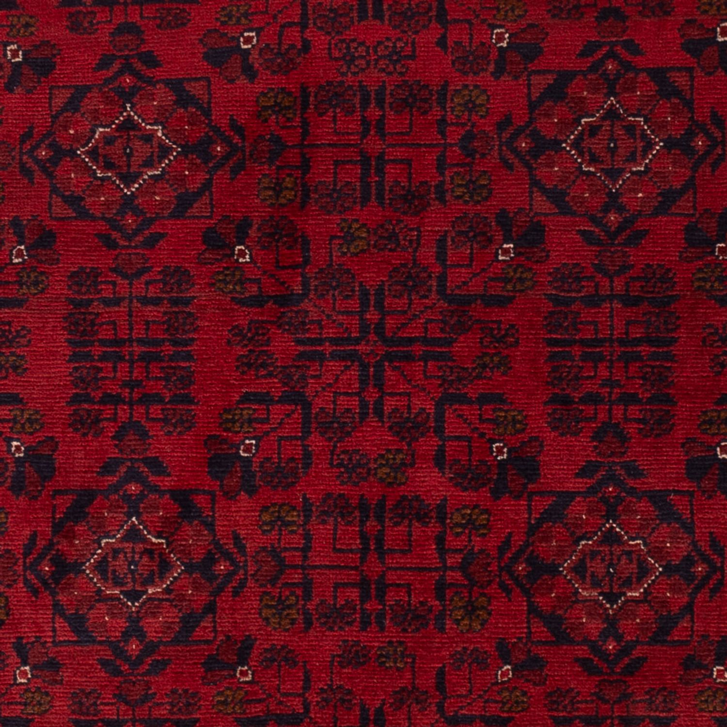 Afghan Rug - Kunduz - 198 x 123 cm - red