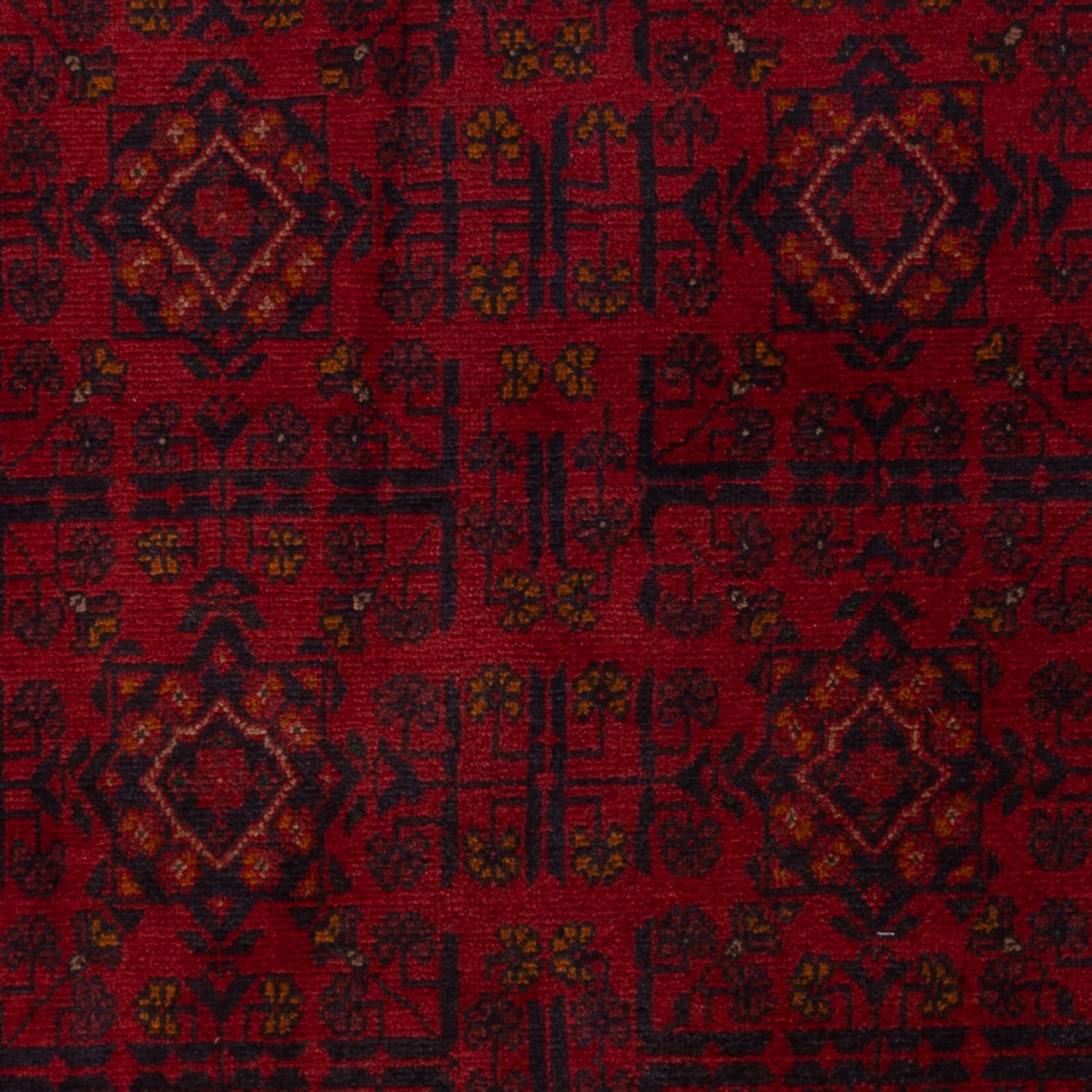 Afghan Rug - Kunduz - 197 x 127 cm - dark red