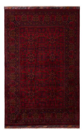 Afghan Rug - Kunduz - 197 x 127 cm - dark red