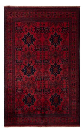 Afghan Rug - Kunduz - 199 x 123 cm - dark red