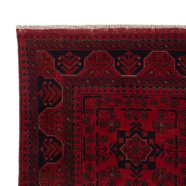 Afghan Rug - Kunduz - 199 x 124 cm - dark red
