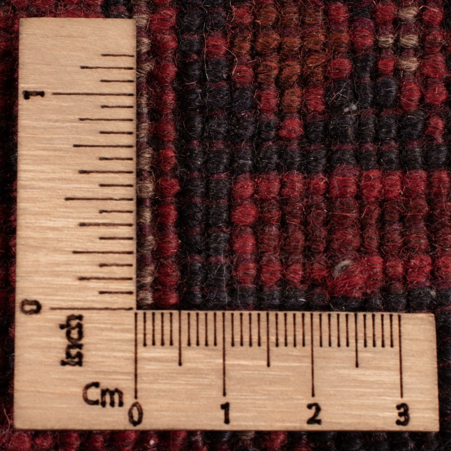 Afghan Rug - Kunduz - 201 x 129 cm - dark red