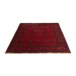 Afghan Rug - Kunduz - 201 x 129 cm - dark red