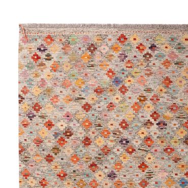 Kelim Rug - Splash - 307 x 208 cm - multicolored