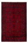 Afghan Rug - Kunduz - 201 x 126 cm - dark red