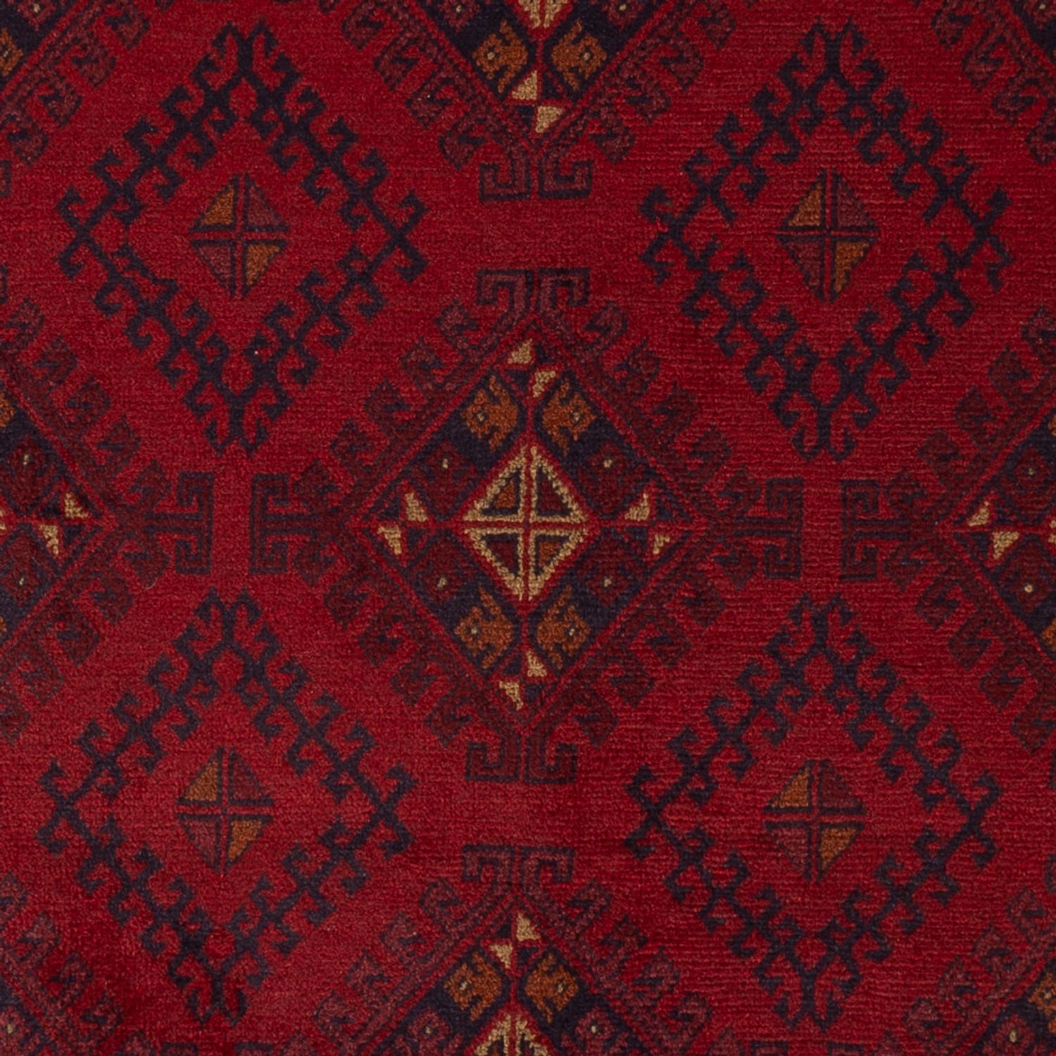Afghan Rug - Kunduz - 195 x 125 cm - dark red