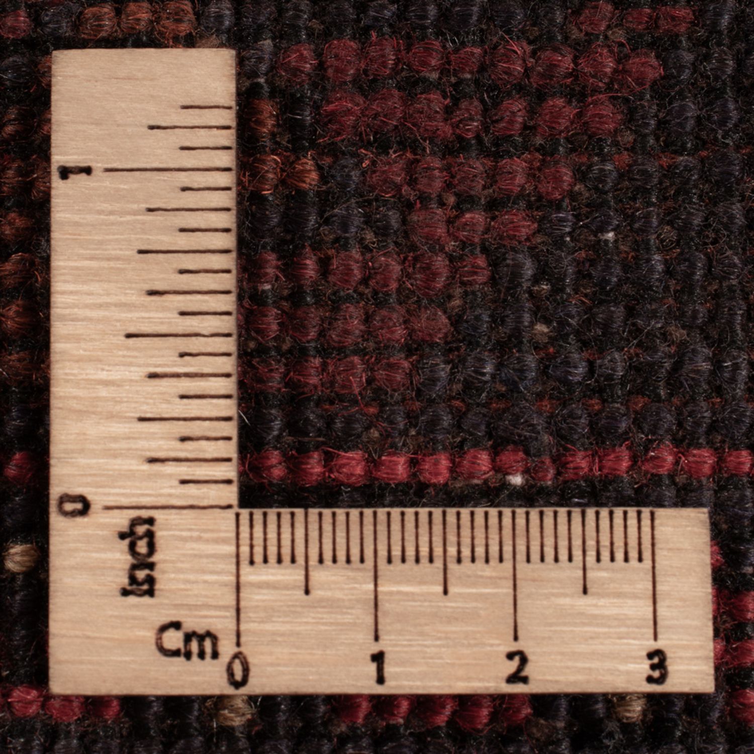 Afghan Rug - Kunduz - 195 x 125 cm - dark red