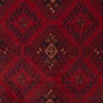 Afghan Rug - Kunduz - 195 x 125 cm - dark red