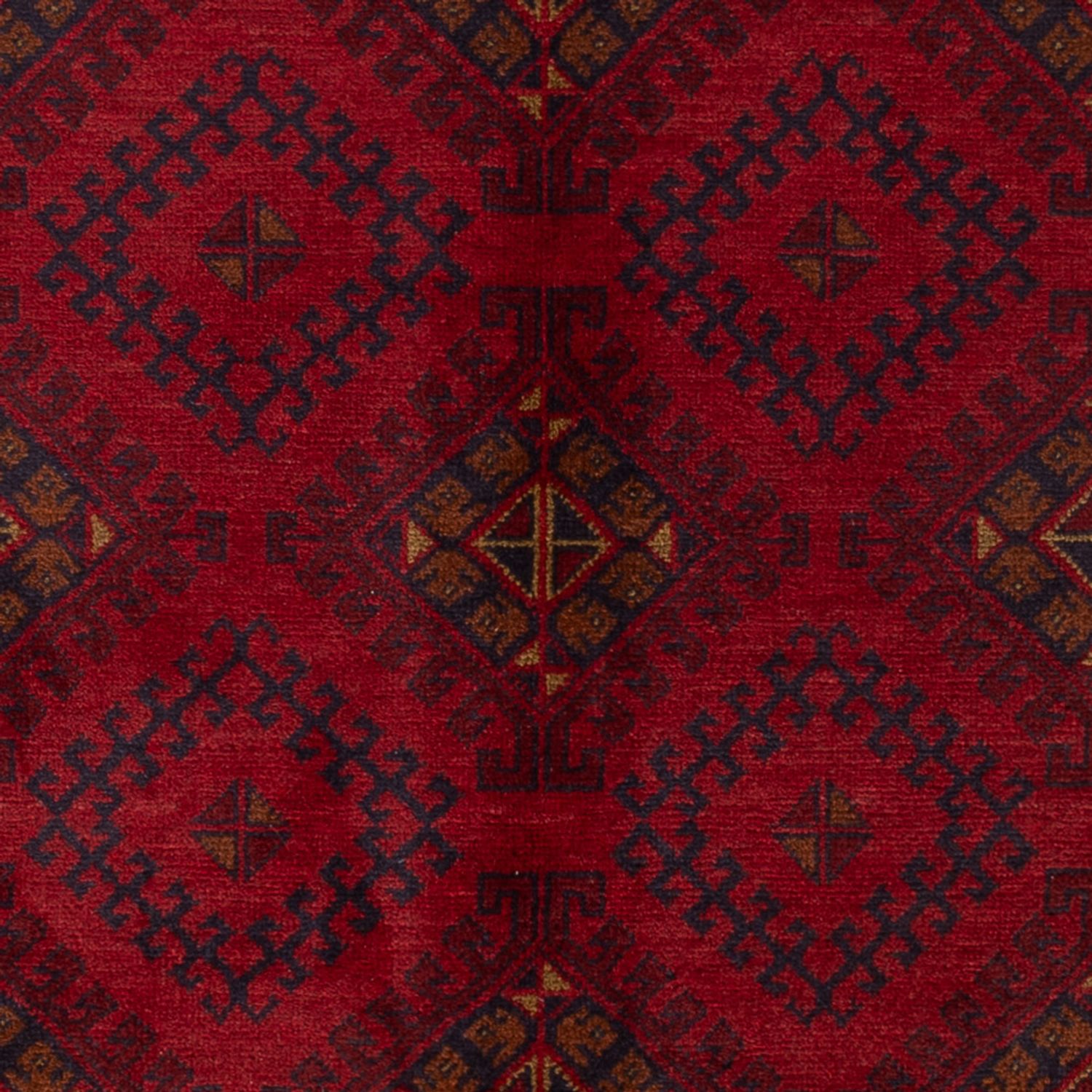Afghan Rug - Kunduz - 196 x 125 cm - dark red