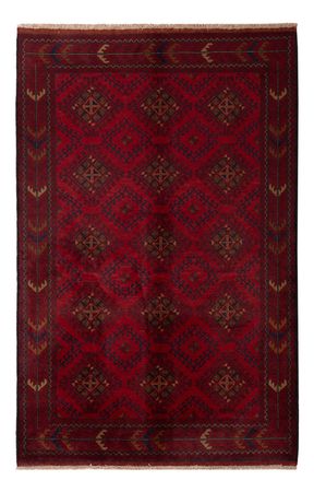 Afghan Rug - Kunduz - 196 x 125 cm - dark red