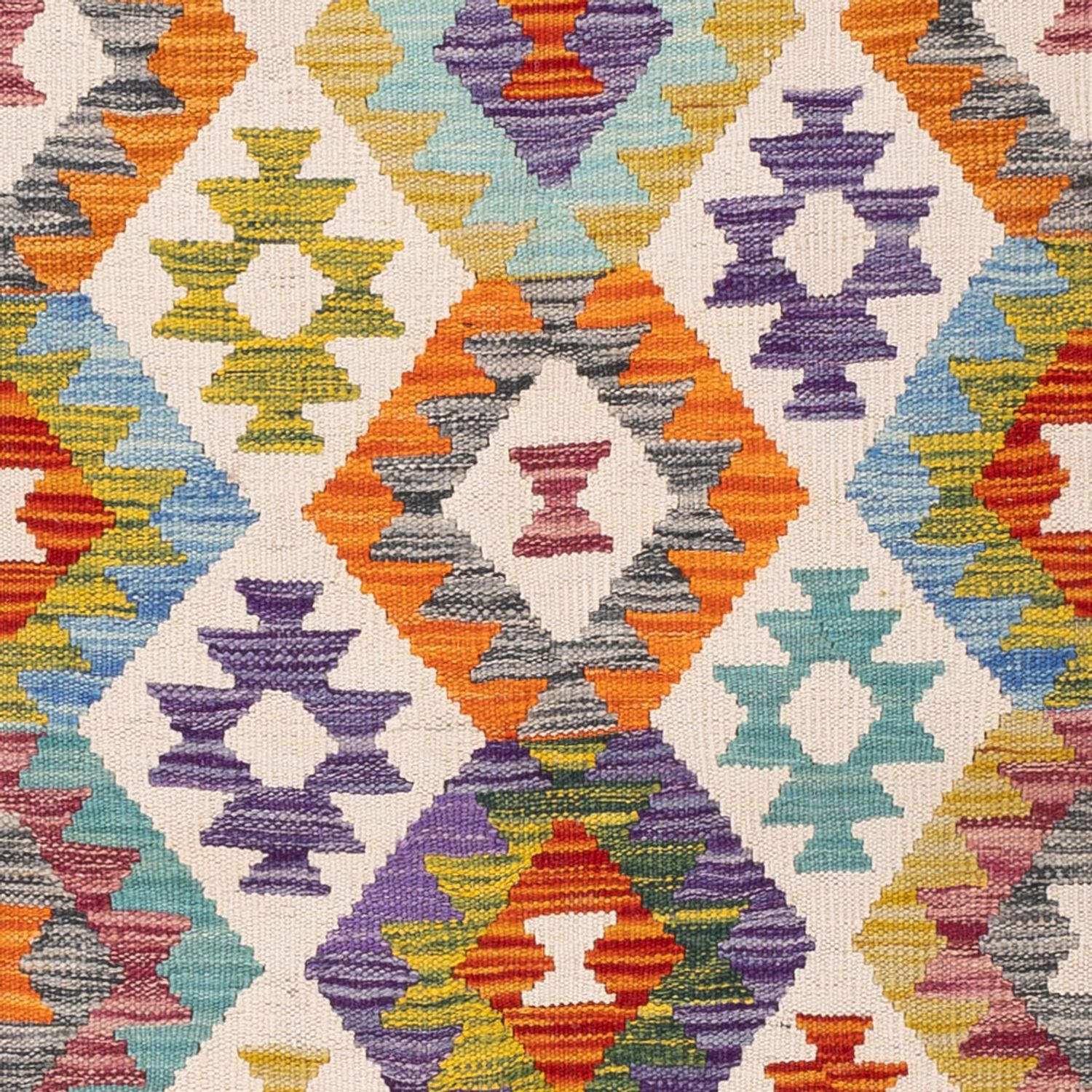 Kelim Rug - Splash - 174 x 127 cm - multicolored