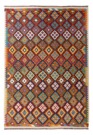 Kelim Rug - Splash - 293 x 210 cm - multicolored