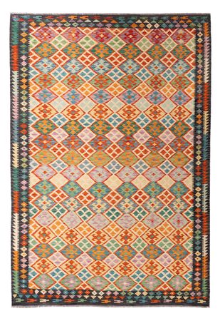 Kelim Rug - Splash - 306 x 201 cm - multicolored
