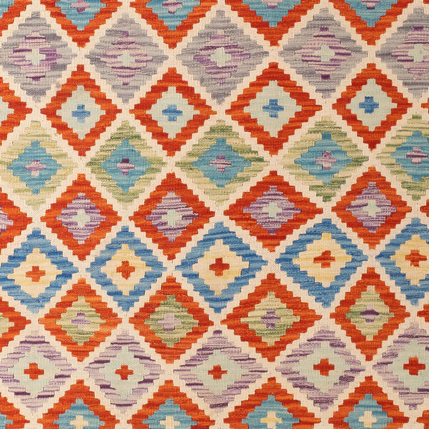 Kelim Rug - Splash - 298 x 208 cm - multicolored