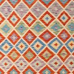 Kelim Rug - Splash - 298 x 208 cm - multicolored