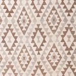 Kelim Rug - Splash - 289 x 201 cm - light grey