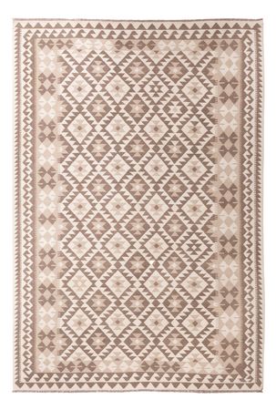 Kelim Rug - Splash - 299 x 207 cm - light grey