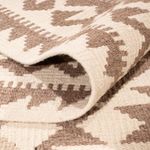 Kelim Rug - Splash - 299 x 207 cm - light grey