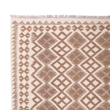 Kelim Rug - Splash - 303 x 206 cm - grey