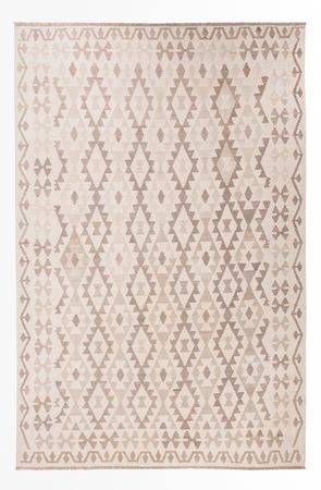 Kelim Rug - Splash - 300 x 200 cm - light grey