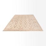 Kelim Rug - Splash - 300 x 200 cm - light grey