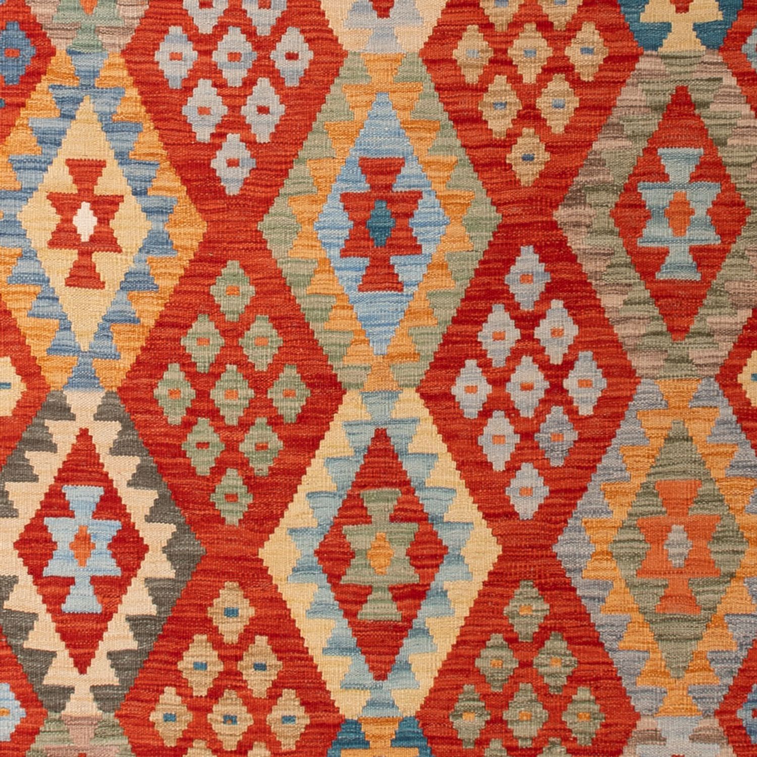 Kelim Rug - Splash - 304 x 202 cm - multicolored