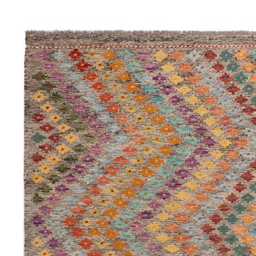 Kelim Rug - Splash - 298 x 206 cm - multicolored