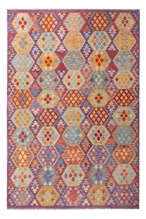 Kelim Rug - Splash - 313 x 206 cm - multicolored
