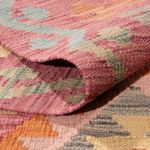 Kelim Rug - Splash - 297 x 194 cm - multicolored